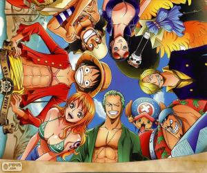Puzzle Χαρακτήρες από το One Piece